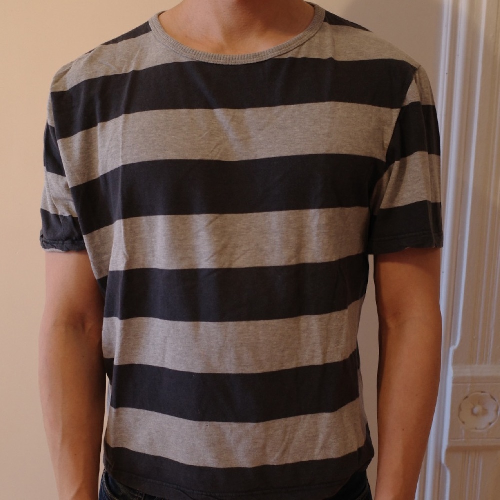 APC stripe T shirt